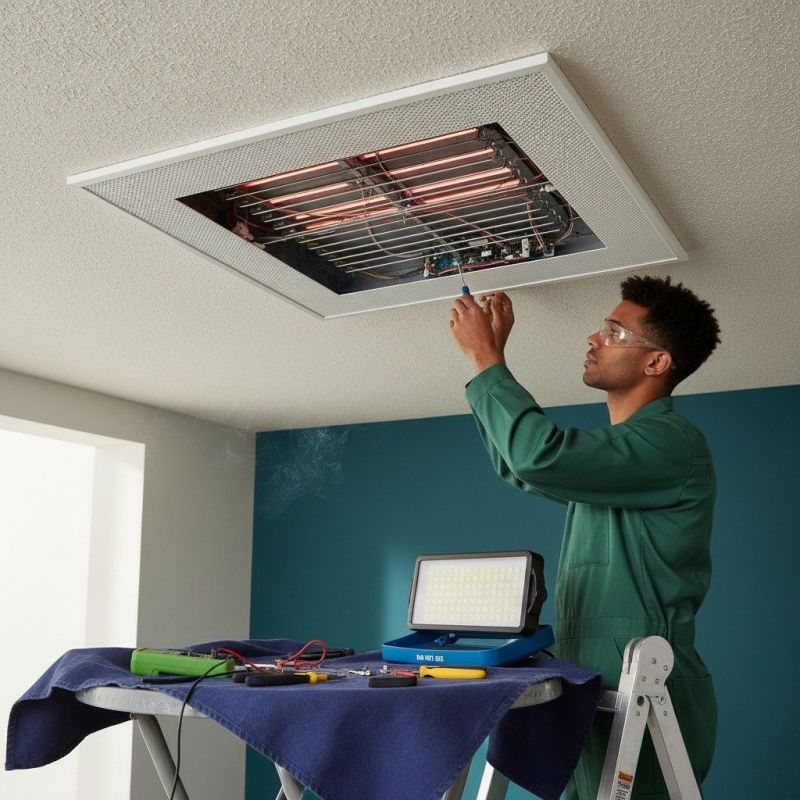 Ceiling Heater Repair