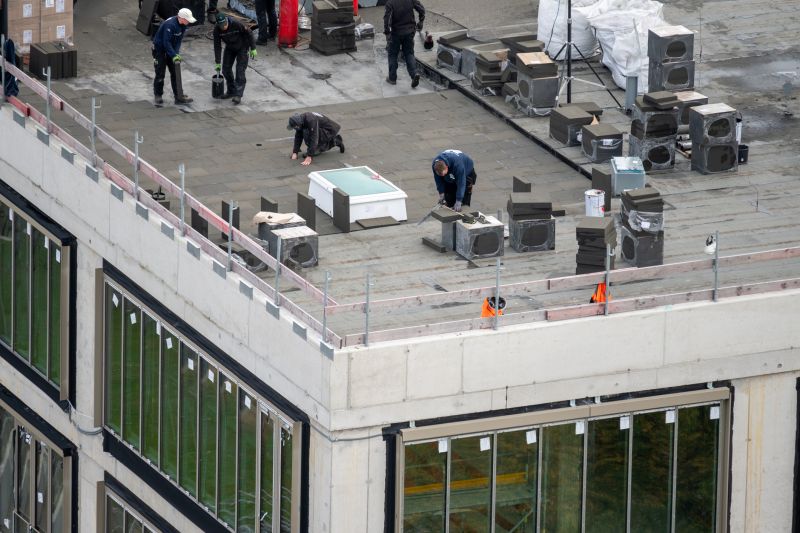 Commercial Ac Installation detail