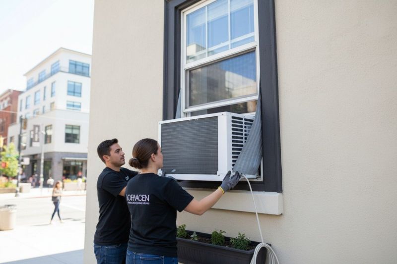 Portable Ac Installation